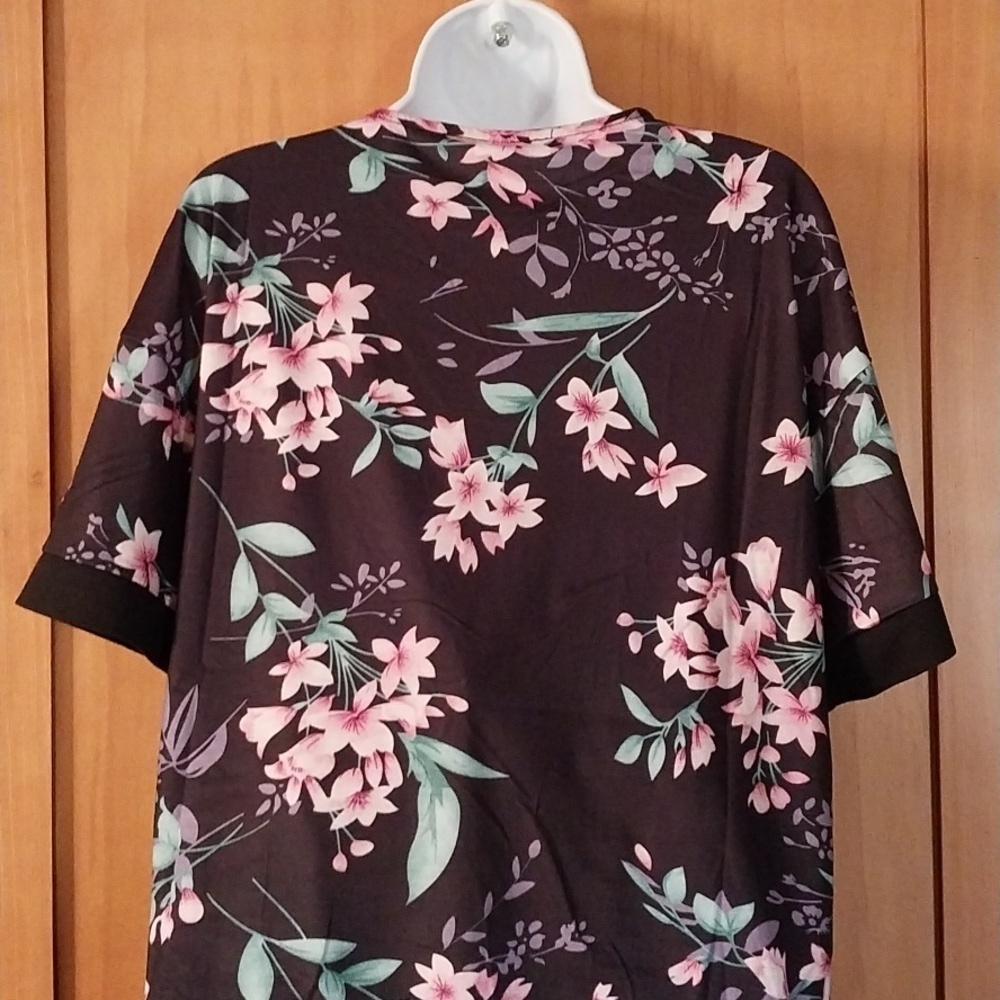 Afifei Women's Sleepwear Capri Pajama Sets Short   Sleeve  NWT Size S - Picture 9 of 15